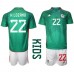 Tanie Strój piłkarski Meksyk Hirving Lozano #22 Koszulka Podstawowej dla dziecięce MŚ 2022 Krótkie Rękawy (+ szorty)